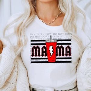 Mama Lightning Graphic T Shirt